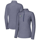New England Patriots Women's Sport Playa Vista IslandZone Quarter-Zip Jacket Navy | Tommy Bahama