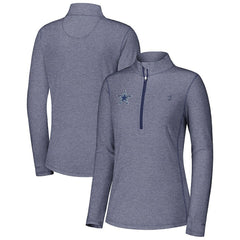 Dallas Cowboys Women's Sport Playa Vista IslandZone Quarter-Zip Jacket Navy | Tommy Bahama