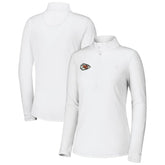 Kansas City Chiefs Women's Sport Playa Vista IslandZone Quarter-Zip Jacket White | Tommy Bahama