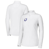 Indianapolis Colts Women's Sport Playa Vista IslandZone Quarter-Zip Jacket White | Tommy Bahama
