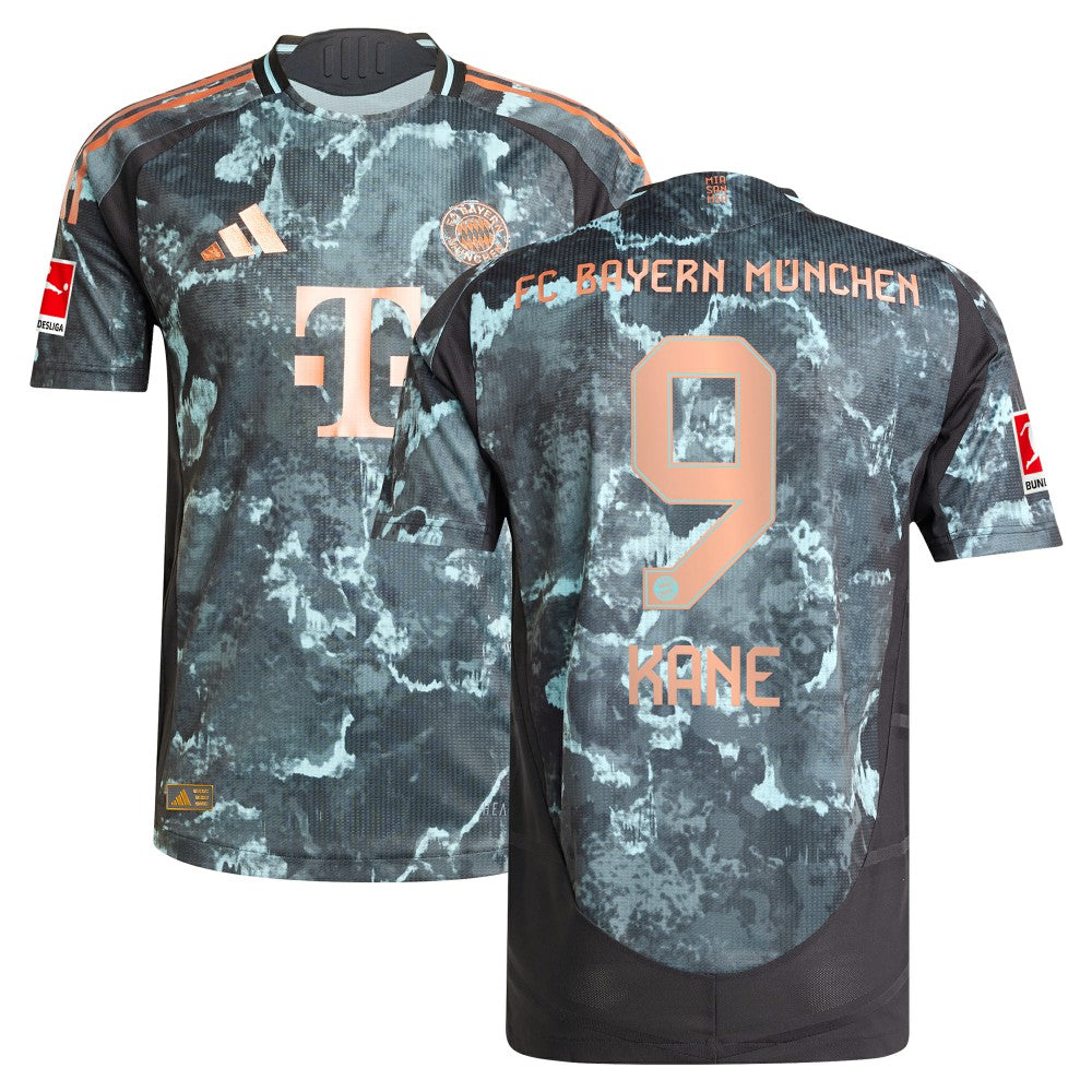 Harry Kane Bayern Munich 2024/25 Away Player Jersey Black | Adidas Sale