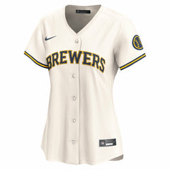 Milwaukee Brewers Nike Women's Home Limited Jersey - MLB