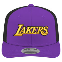 Los Angeles Lakers Statement Edition Jersey Hook 9SEVENTY Stretch-Snap Hat Purple - NBA