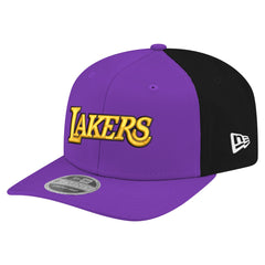 Los Angeles Lakers Statement Edition Jersey Hook 9SEVENTY Stretch-Snap Hat Purple - NBA