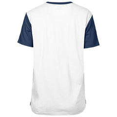 Dallas Cowboys New Era Women's 3rd Down T-Shirt White/Navy | NFL