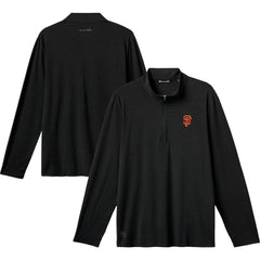 San Francisco Giants TravisMathew The Heater Quarter-Zip Pullover Top - MLB