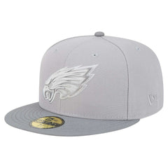 Philadelphia Eagles New Era Iron Cloud 59FIFTY Fitted Hat Gray/Graphite | NFL