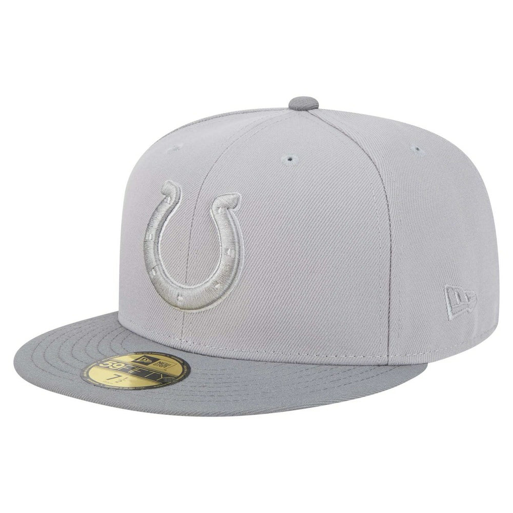 Indianapolis Colts New Era Iron Cloud 59FIFTY Fitted Hat Gray/Graphite | NFL
