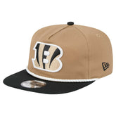 Cincinnati Bengals New Era Desert Golfer Snapback Hat Khaki/Black | NFL