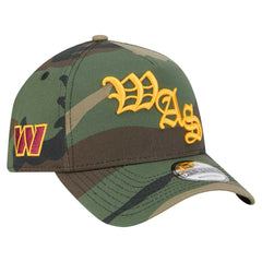 Washington Commanders New Era Mystic Camo A-Frame 9FORTY Adjustable Hat Camo | NFL