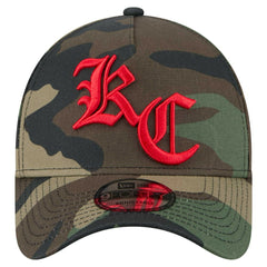 Kansas City Chiefs New Era Mystic Camo A-Frame 9FORTY Adjustable Hat Camo | NFL