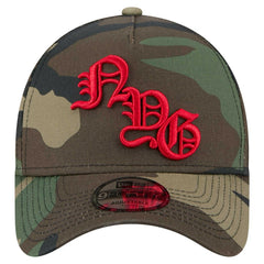 New York Giants New Era Mystic Camo A-Frame 9FORTY Adjustable Hat Camo | NFL