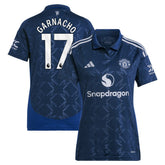 Alejandro Garnacho Manchester United Women's 2024/25 Away Replica Player Jersey Navy | Adidas discount