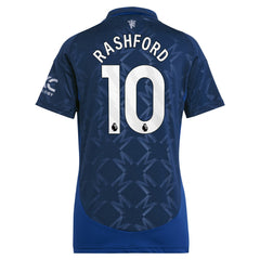 Marcus Rashford Manchester United Women's 2024/25 Away Replica Player Jersey Navy | Adidas Online