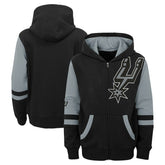 San Antonio Spurs Preschool Straight To The League Full-Zip Hoodie Black - NBA