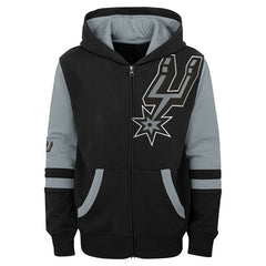 San Antonio Spurs Preschool Straight To The League Full-Zip Hoodie Black - NBA