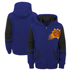 Phoenix Suns Preschool Straight To The League Full-Zip Hoodie Purple - NBA