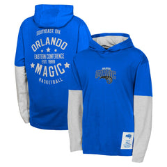 Orlando Magic Youth Small Ball Long Sleeve Hoodie T-Shirt Blue - NBA