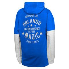 Orlando Magic Youth Small Ball Long Sleeve Hoodie T-Shirt Blue - NBA