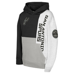 San Antonio Spurs Youth Splash Pullover Hoodie Black - NBA