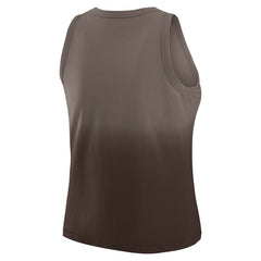 Cleveland Browns WEAR by Erin Andrews x Gracie Hunt Women's Ombre Tank Top Brown | NFL