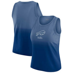 Buffalo Bills WEAR by Erin Andrews x Gracie Hunt Women's Ombre Tank Top Royal | NFL