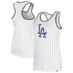 Los Angeles Dodgers New Era Women's Gameday Pinstripe Tank Top - MLB