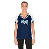 Tampa Bay Rays New Era Women's Gameday Raglan V-Neck T-Shirt - MLB