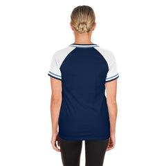 Tampa Bay Rays New Era Women's Gameday Raglan V-Neck T-Shirt - MLB
