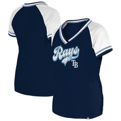 Tampa Bay Rays New Era Women's Gameday Raglan V-Neck T-Shirt - MLB
