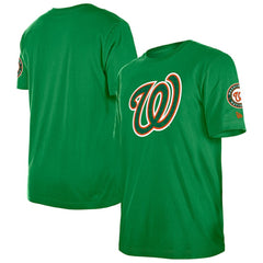 Washington Nationals New Era St. Patrick's Day Shamrock Fill T-Shirt - MLB