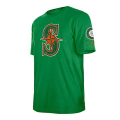 Seattle Mariners New Era St. Patrick's Day Shamrock Fill T-Shirt - MLB