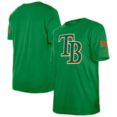 Tampa Bay Rays New Era St. Patrick's Day Shamrock Fill T-Shirt - MLB