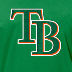 Tampa Bay Rays New Era St. Patrick's Day Shamrock Fill T-Shirt - MLB