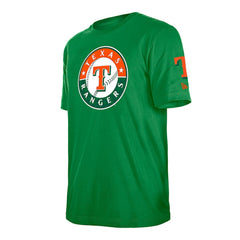 Texas Rangers New Era St. Patrick's Day Shamrock Fill T-Shirt - MLB