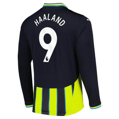 Erling Haaland Manchester City 2024/25 Away Replica Long Sleeve Player Jersey Navy | Puma online