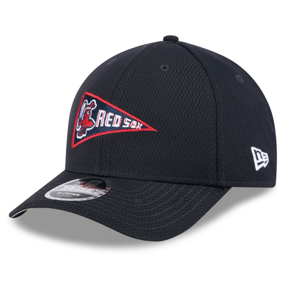 Boston Red Sox New Era 2025 MLB Clubhouse 9FORTY M-Crown Adjustable Hat - MLB