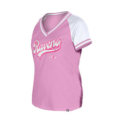Baltimore Ravens New Era Women's Mommy & Me V-Neck T-Shirt Pink | NFL