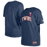 Minnesota Twins New Era Throwback Pinstripe T-Shirt - MLB