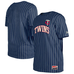 Minnesota Twins New Era Throwback Pinstripe T-Shirt - MLB