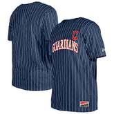Cleveland Guardians New Era Throwback Pinstripe T-Shirt - MLB