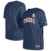 Detroit Tigers New Era Throwback Pinstripe T-Shirt - MLB