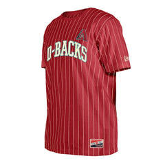 Arizona Diamondbacks New Era Throwback Pinstripe T-Shirt - MLB