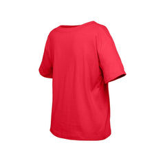 Washington Capitals New Era Girl's Youth Flip Sequin T-Shirt - Red - NHL