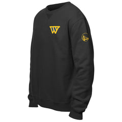 Golden State Warriors "W" Statement Pullover Sweatshirt Black - NBA