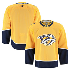 Nashville Predators Fanatics Home Authentic Pro Jersey - Yellow - NHL