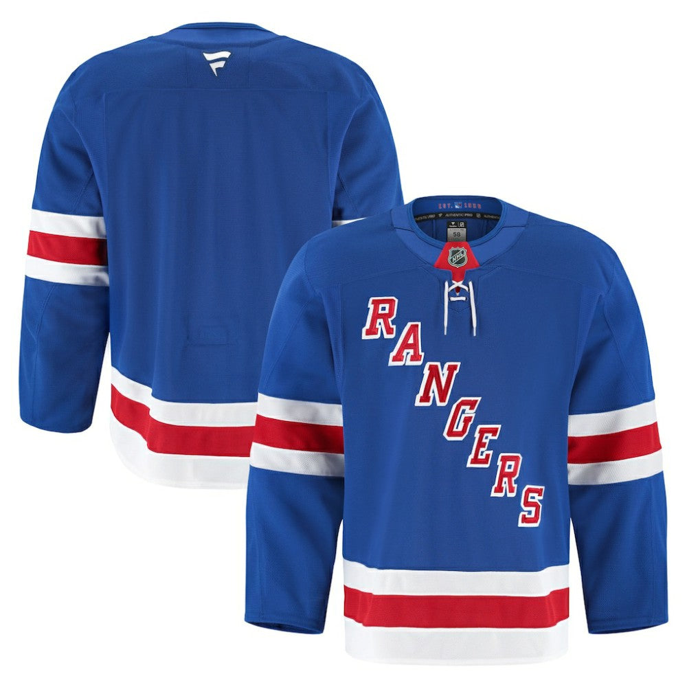 New York Rangers Fanatics Home Authentic Pro Jersey - Royal - NHL