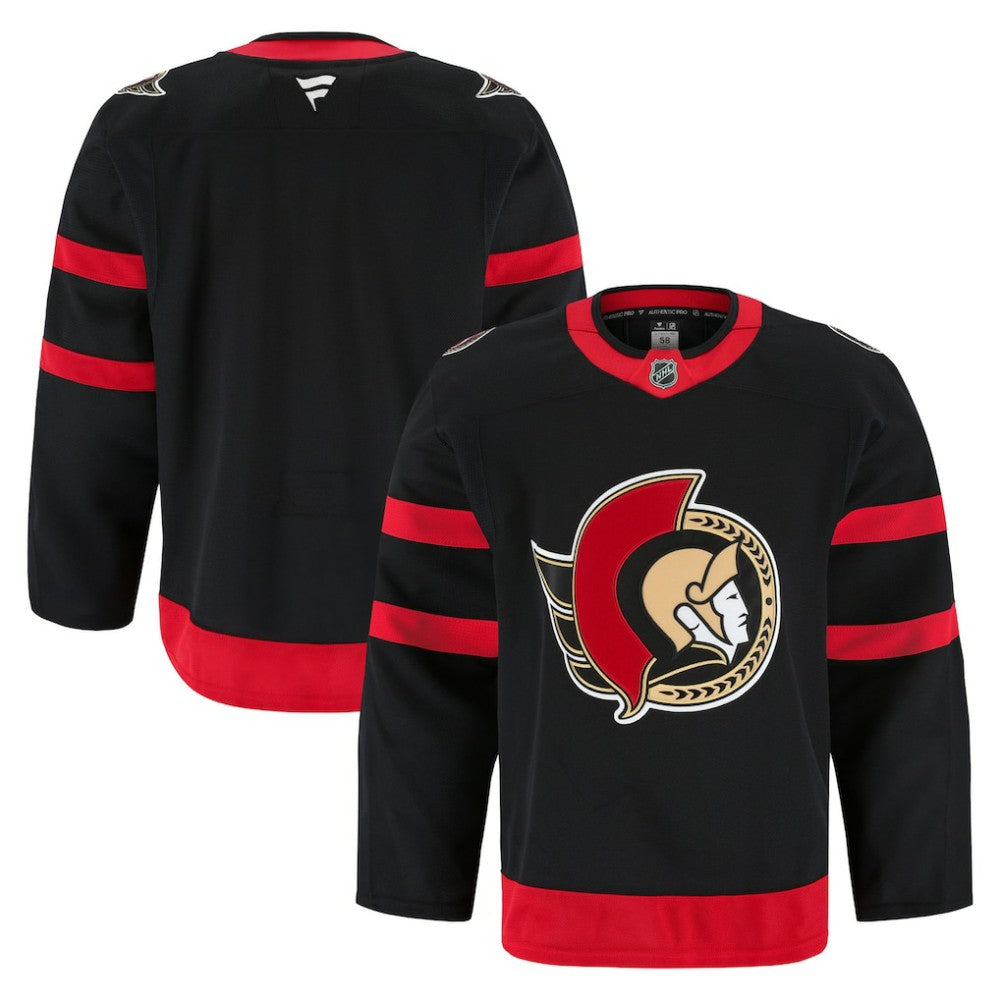 Ottawa Senators Fanatics Home Authentic Pro Jersey - Black - NHL