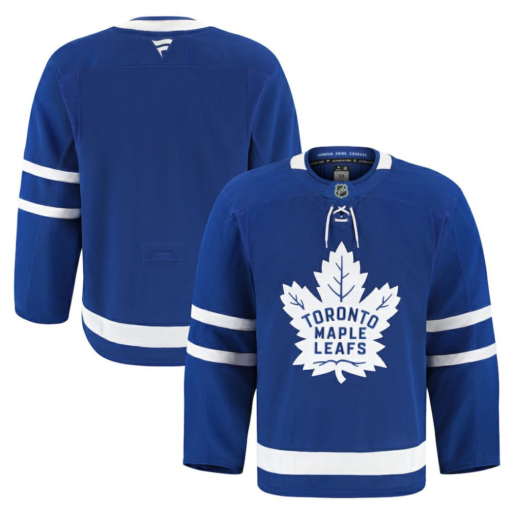 Toronto Maple Leafs Fanatics Home Authentic Pro Jersey - Blue - NHL