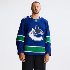 Vancouver Canucks Fanatics Home Authentic Pro Jersey - Blue - NHL